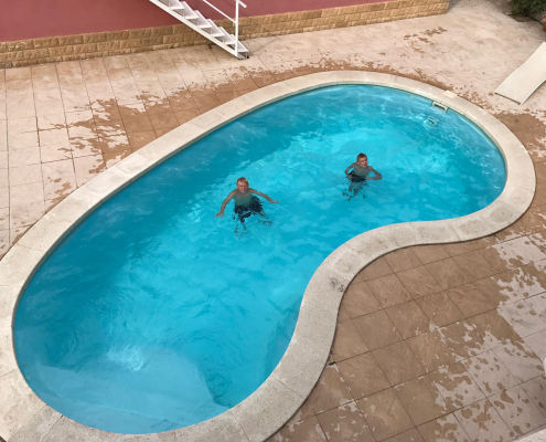 Schwimbad pool ebro fishing unterkunft familie (2)